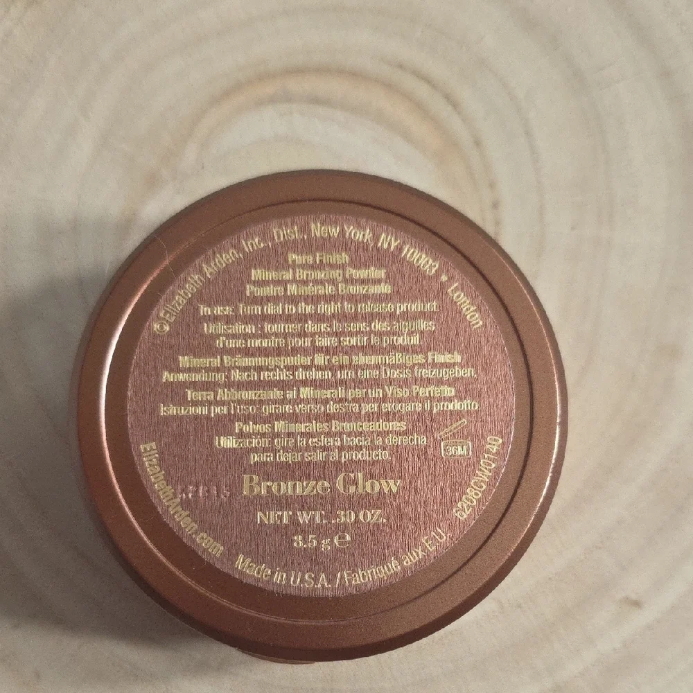 Elizabeth Arden Bronze Glow Pure Finish, New, .3oz.‎